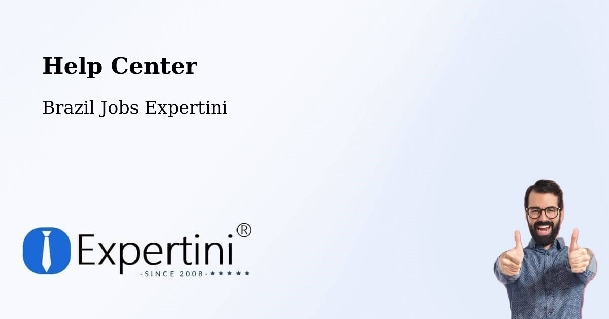 Help Center – Bambuí - Brazil Jobs Expertini