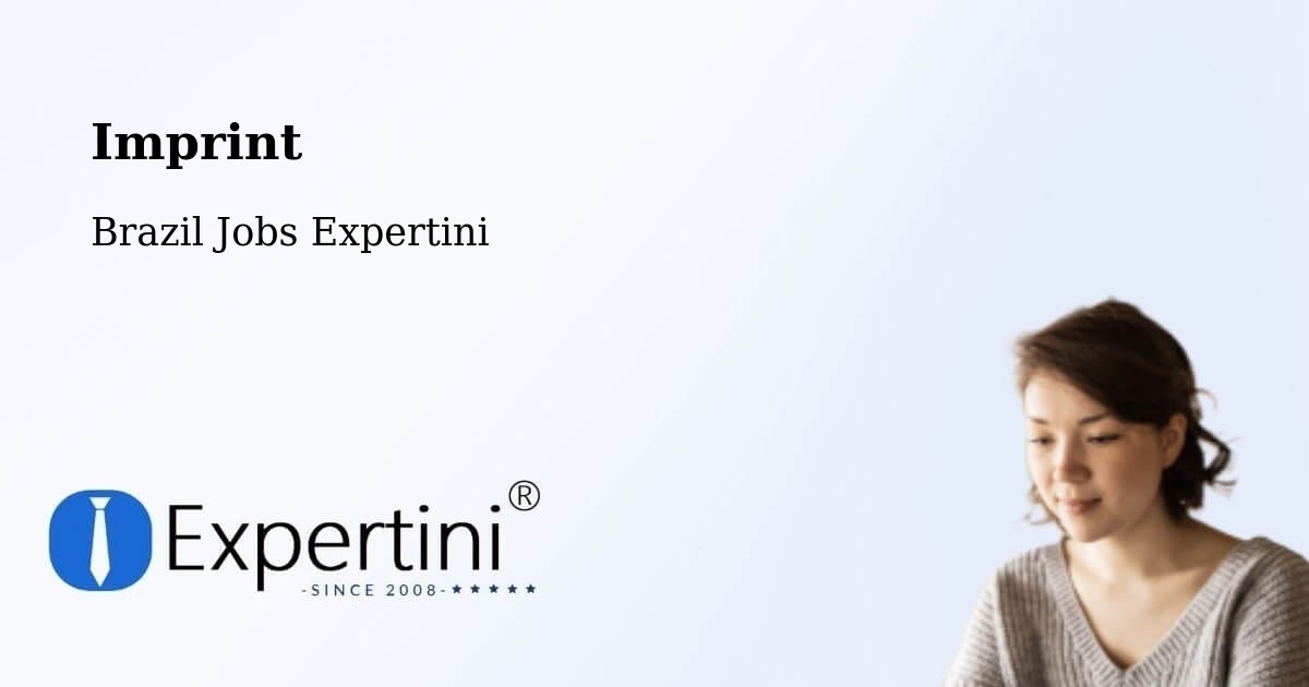 Imprint – Bambuí - Brazil Jobs Expertini