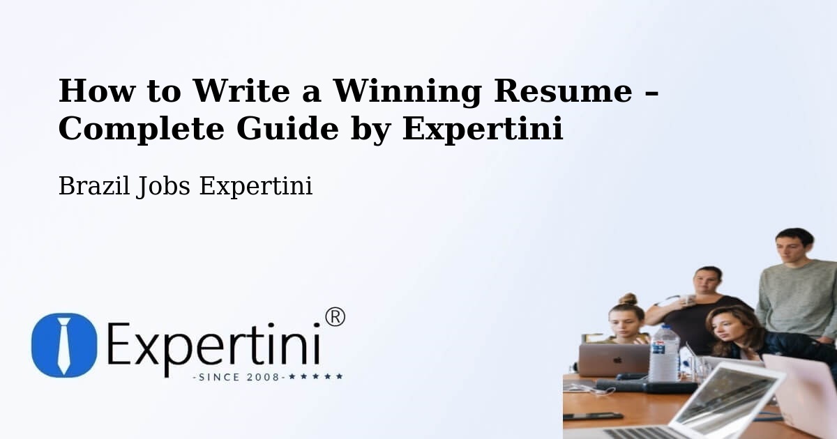 Resume Writing Guide for Job Seekers – Bambuí - Bambuí, Brazil Jobs Expertini